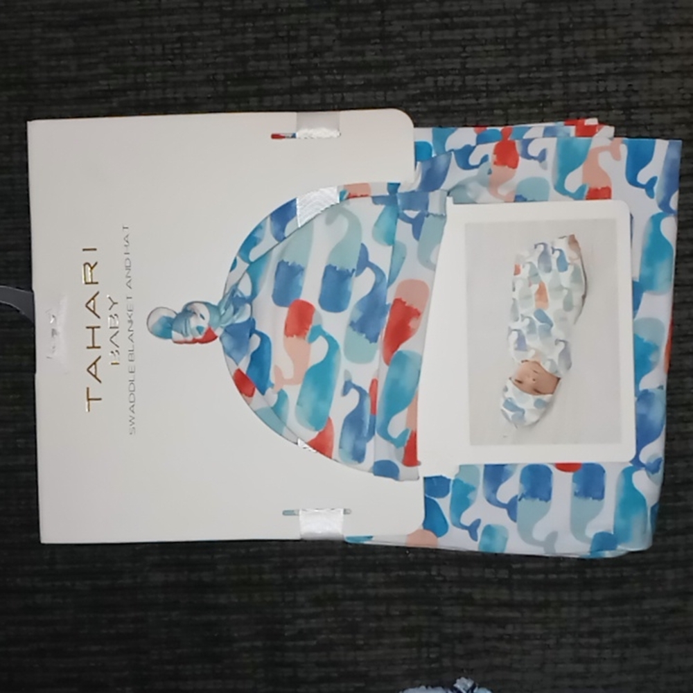 Swaddle Blanket and Hat